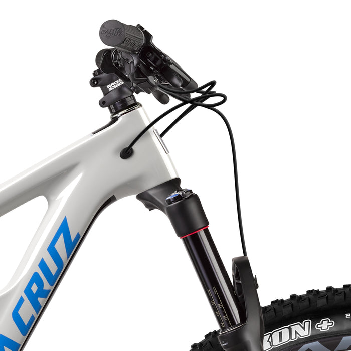 Santa Cruz Bicycles Hightower C R+ Complete Mountain Bike 2018 Gloss Cannery Grey/Blue