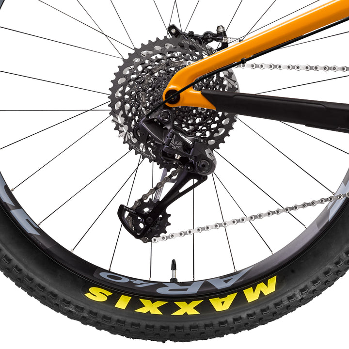 Santa Cruz Bicycles Hightower C S+ Complete Mountain Bike 2018 Gloss Mango/Orange