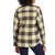 L1 Strangelove Flannel - Women's Ink/Dusty Yellow