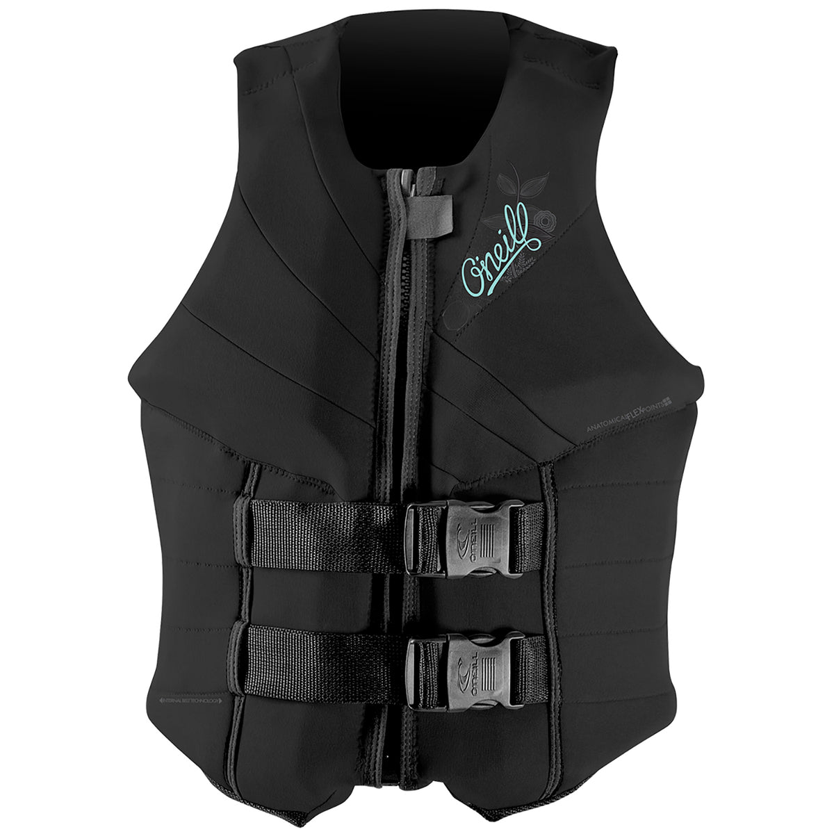O'Neill Siren USCG Wakeboard Vest - Women's Black/Black