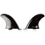 Liquid Force x FCS Dual Tab Surf Fins 2024
