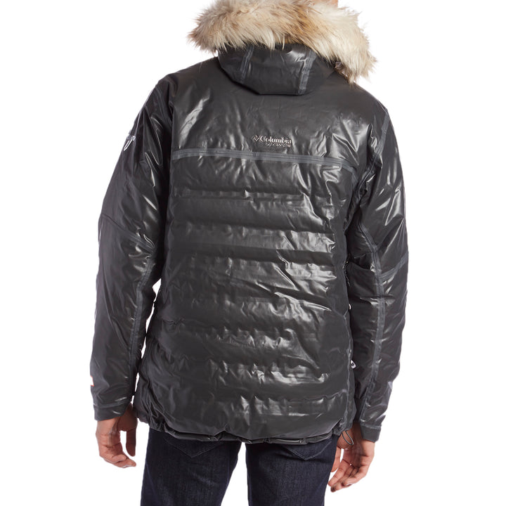 Columbia Titanium OUTDRY™ EX Diamond Heatzone Jacket Black Back View