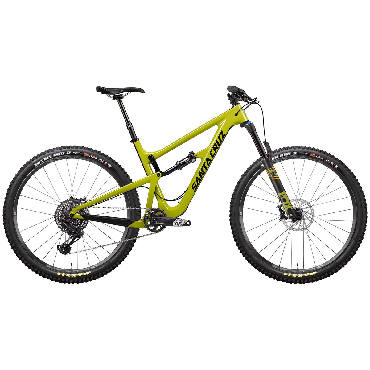 Santa Cruz Bicycles Hightower LT C S Complete Mountain Bike 2018 Gloss Wicklow Green/Black