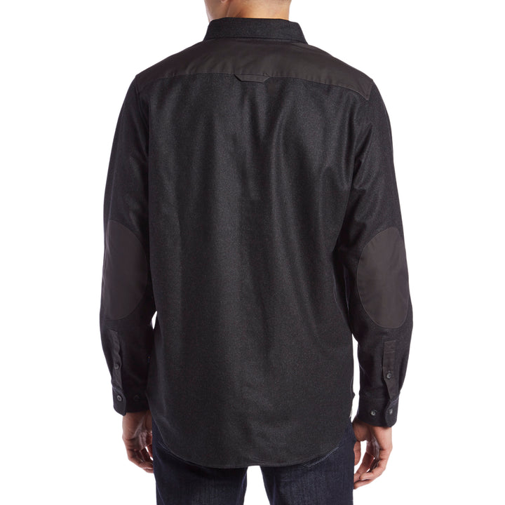 Fjällräven Övik Re-Wool Long-Sleeve Shirt Dark Grey