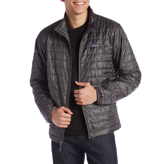 Patagonia Nano Puff® Jacket Forge Grey Detail 1 View