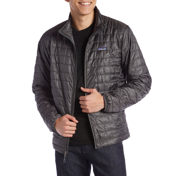 Patagonia Nano Puff® Jacket Forge Grey Detail 1 View