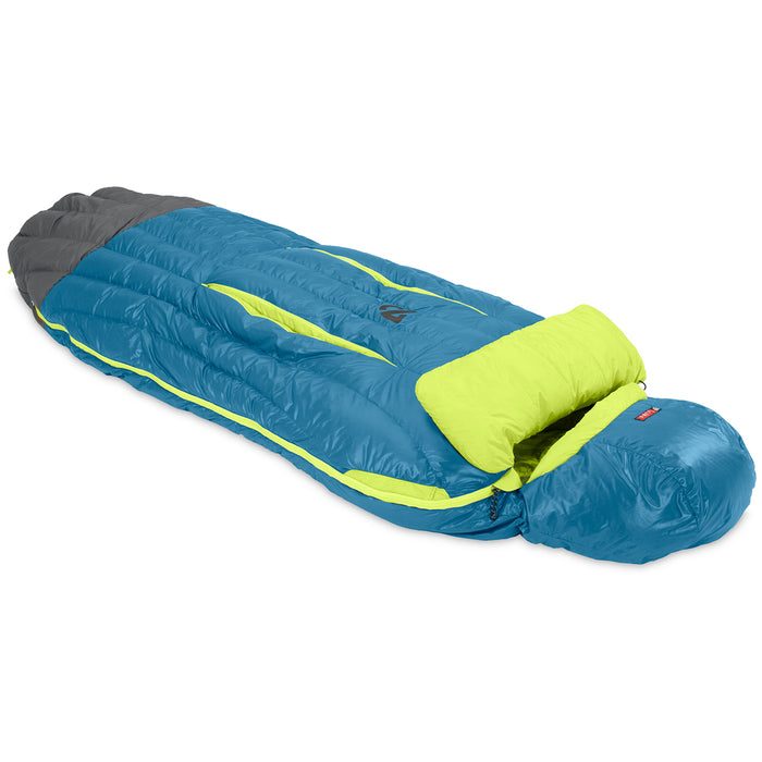 Nemo Disco 15 Sleeping Bag Deep Sea/Key Lime