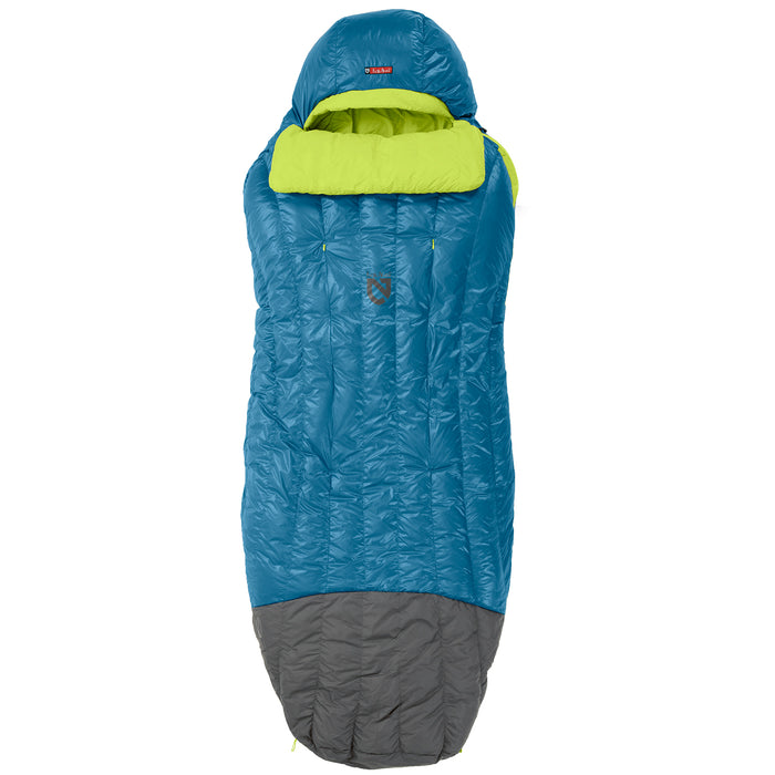 Nemo Disco 15 Sleeping Bag Deep Sea/Key Lime