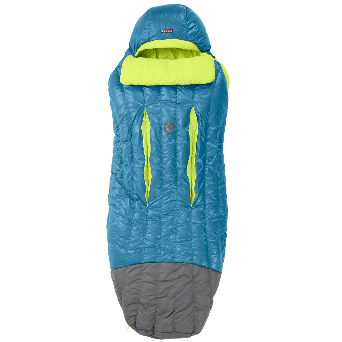 Nemo Disco 15 Sleeping Bag Deep Sea/Key Lime