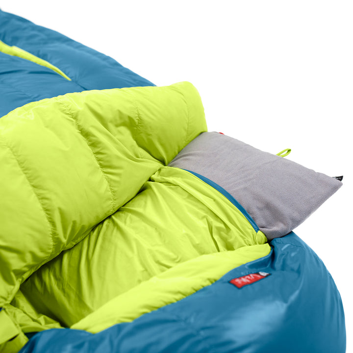 Nemo Disco 15 Sleeping Bag Deep Sea/Key Lime