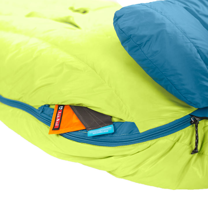 Nemo Disco 30 Sleeping Bag Key Lime/Deep Sea