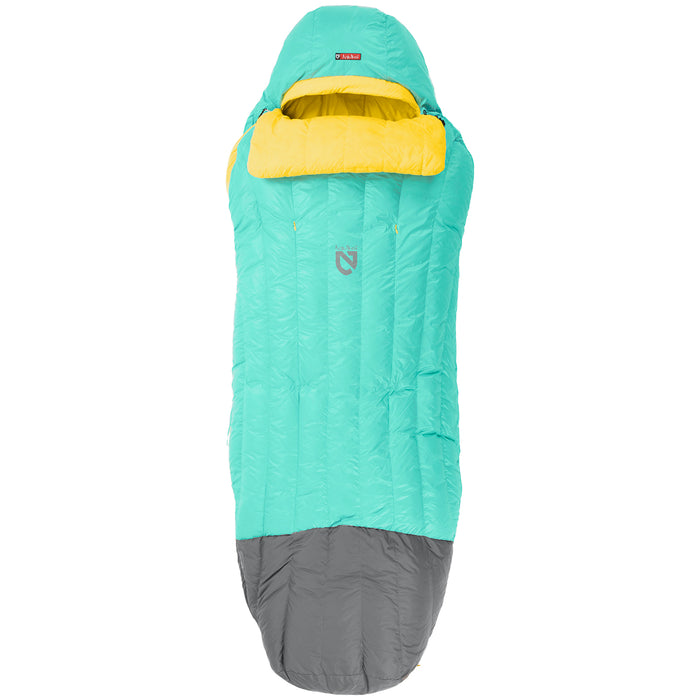 Nemo Rave 30 Sleeping Bag - Women's Sea Glass/Lemon