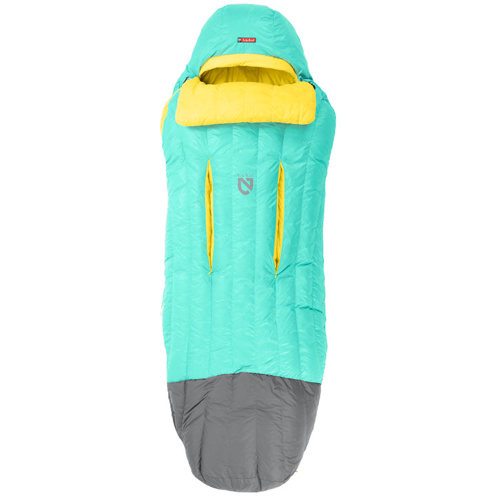 Nemo Rave 30 Sleeping Bag - Women's Sea Glass/Lemon
