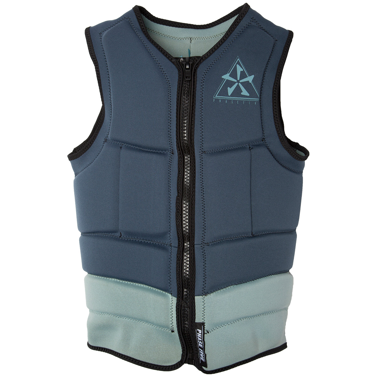 Phase Five Mens Comp Wakesurf Vest 2018 Steel Blue