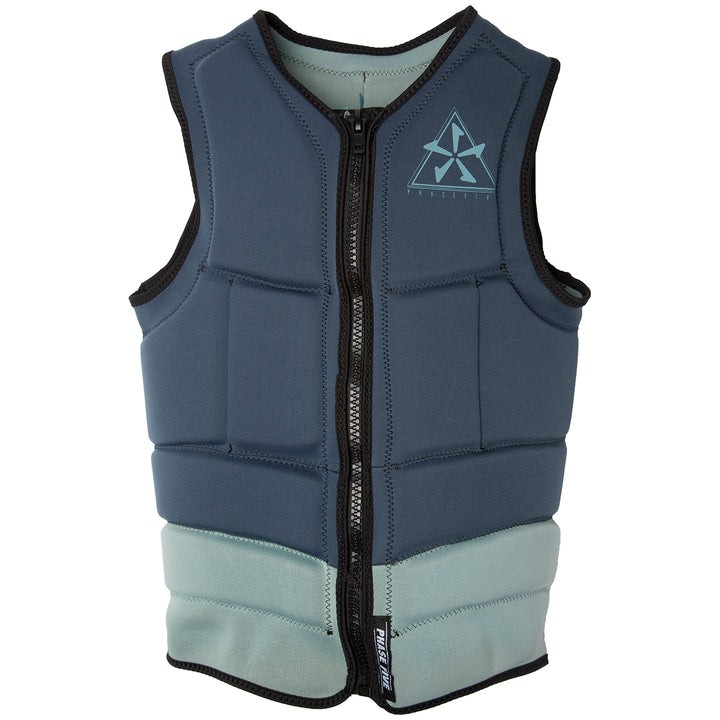 Phase Five Mens Comp Wakesurf Vest 2018 Steel Blue