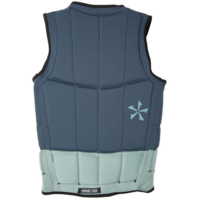 Phase Five Mens Comp Wakesurf Vest 2018 Steel Blue