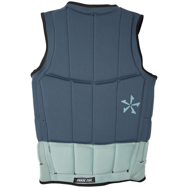 Phase Five Mens Comp Wakesurf Vest 2018 Steel Blue