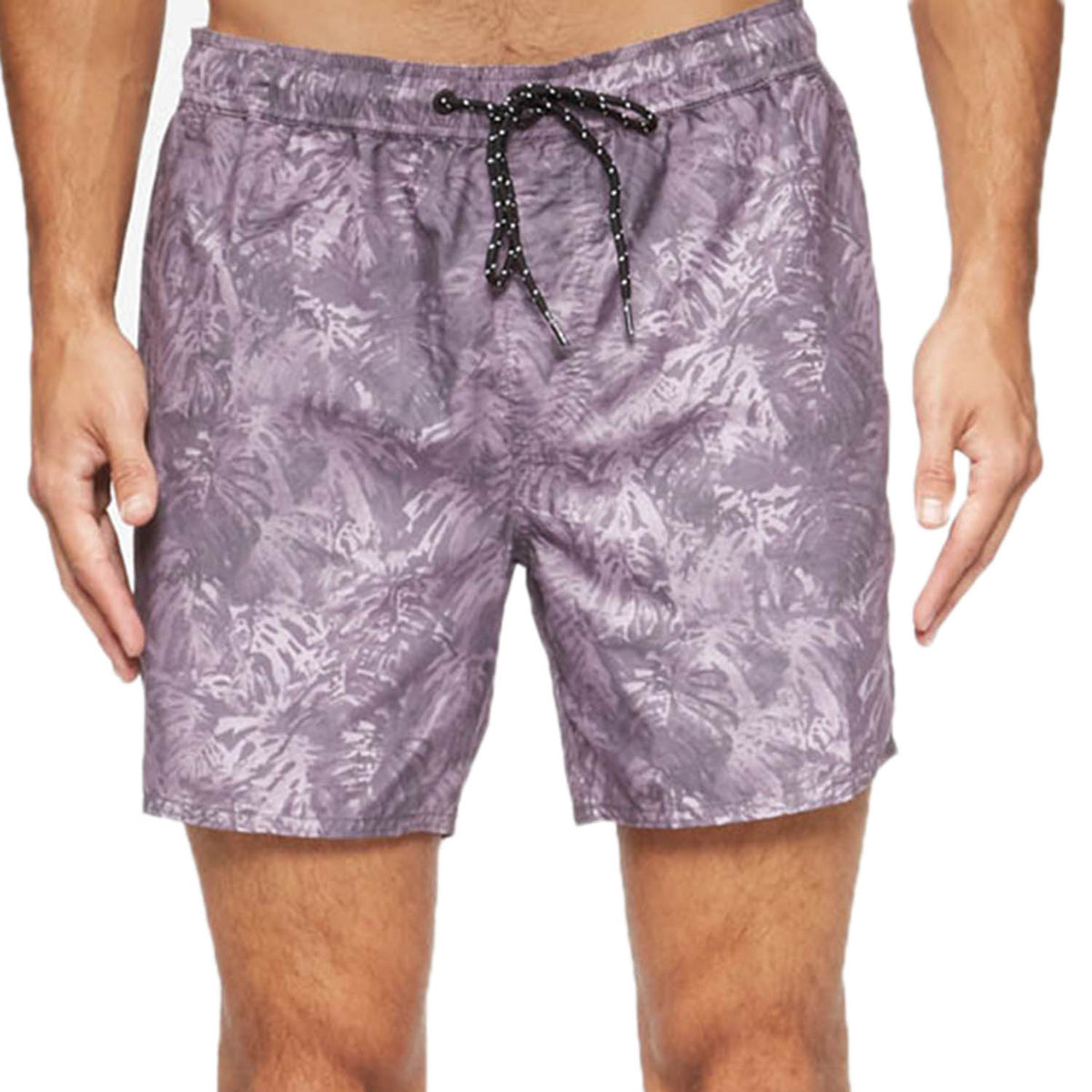 Tavik Belmont 16" Swim Trunks Faded Purple Palms