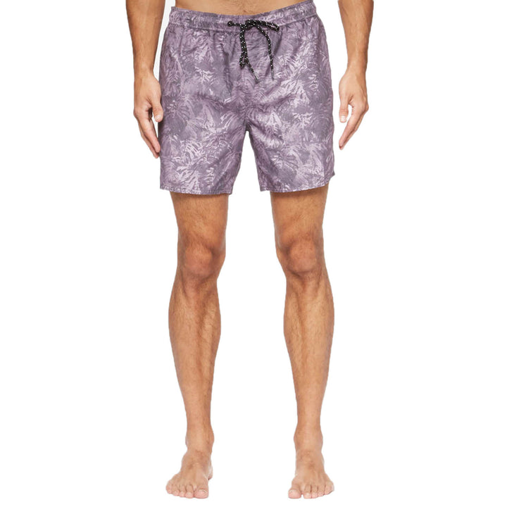 Tavik Belmont 16" Swim Trunks Faded Purple Palms