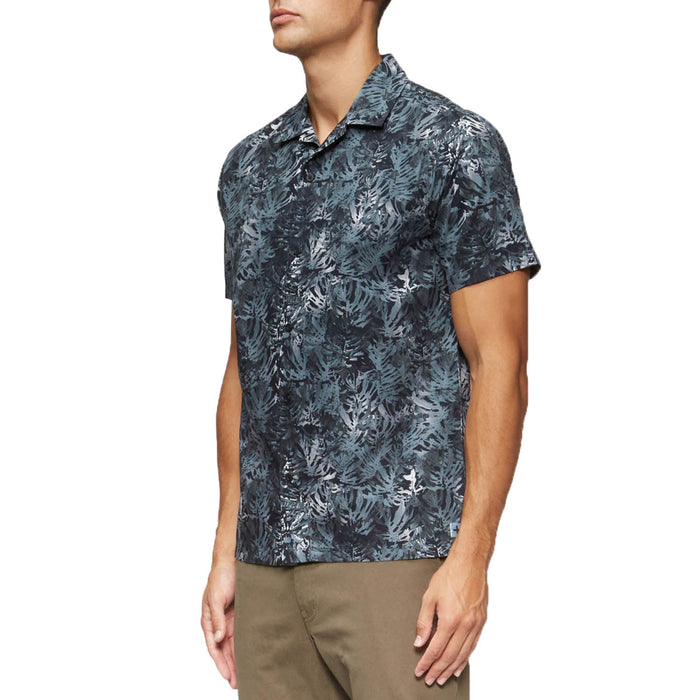 Tavik Villa Palms Short-Sleeve Shirt Faded Black Palms
