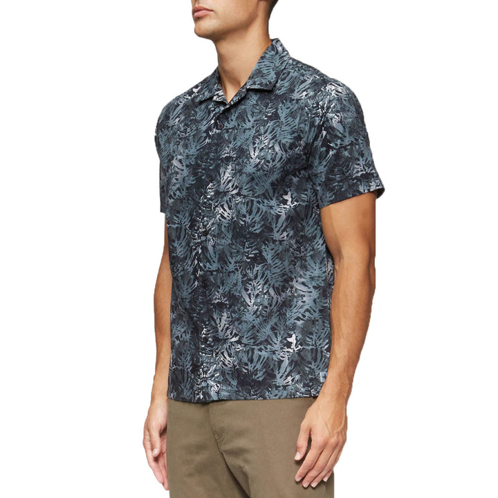 Tavik Villa Palms Short-Sleeve Shirt Faded Black Palms