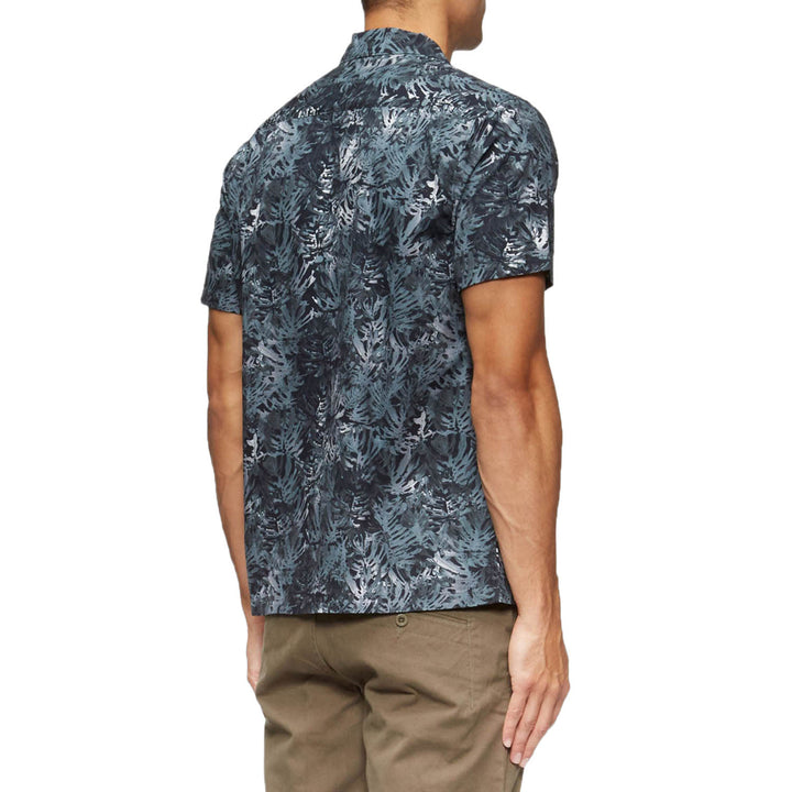 Tavik Villa Palms Short-Sleeve Shirt Faded Black Palms