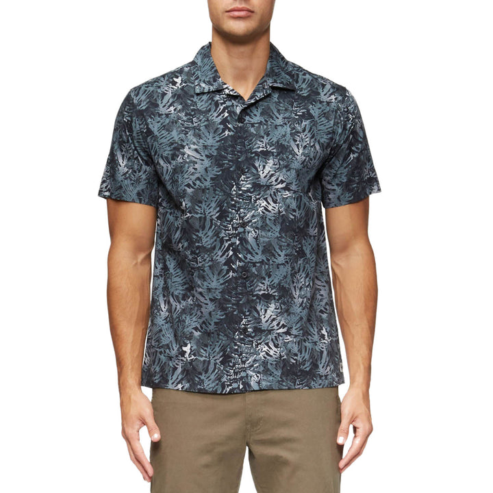 Tavik Villa Palms Short-Sleeve Shirt Faded Black Palms
