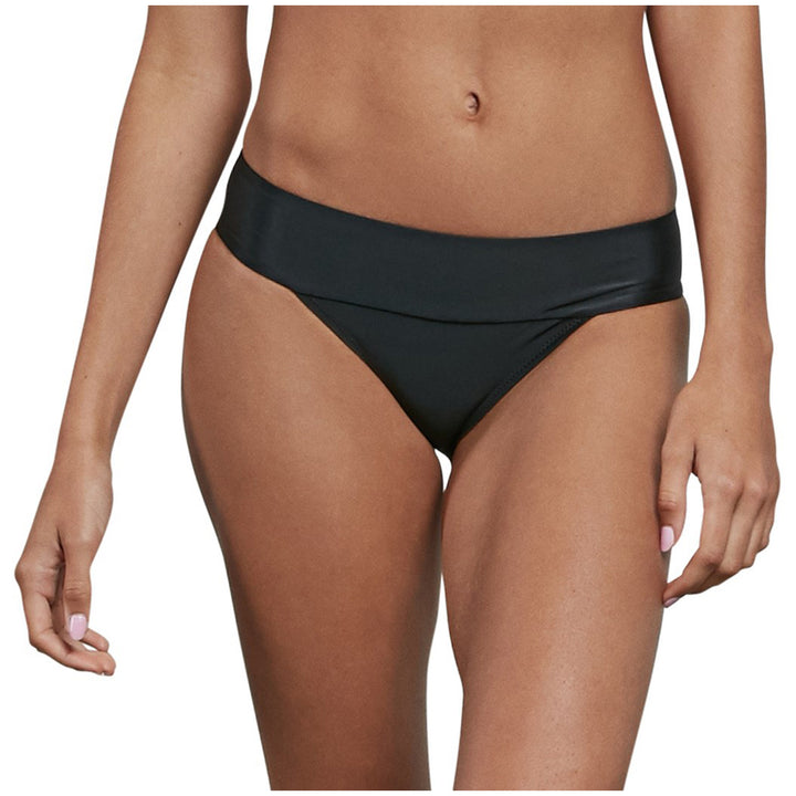 Volcom Simply Solid Modest Bikini Bottoms - Women's Black
