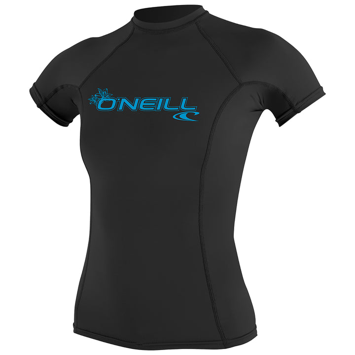O'Neill Basic Short Sleeve Rashguard - Women's Black