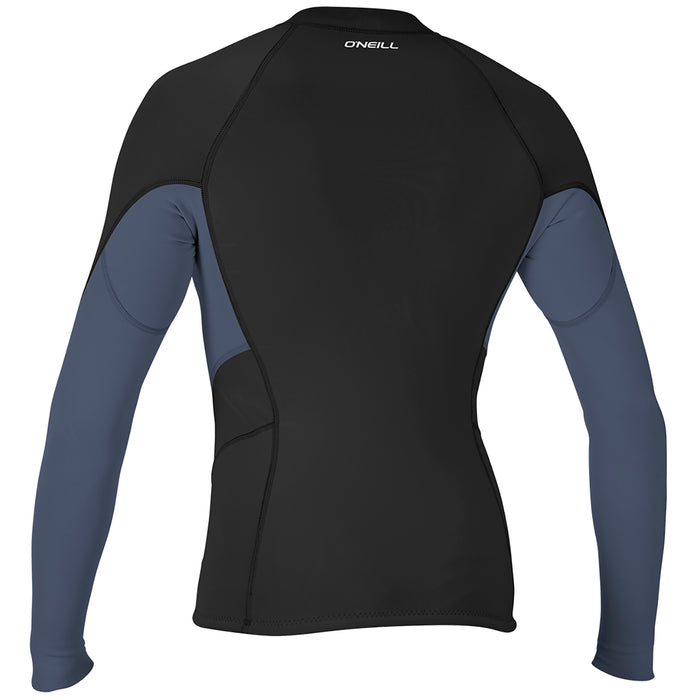 O'Neill Bahia Front Zip Wetsuit Jacket - Women's Black/Mist/Black
