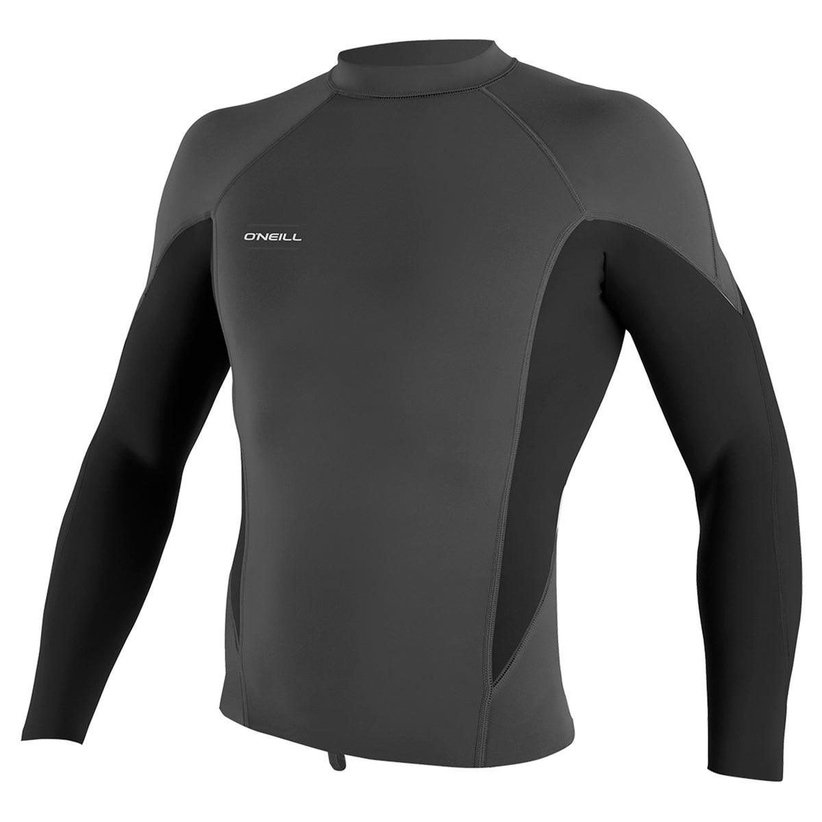 O'Neill 1.5mm Hyperfreak Long Sleeve Wetsuit Top Graphite/Black