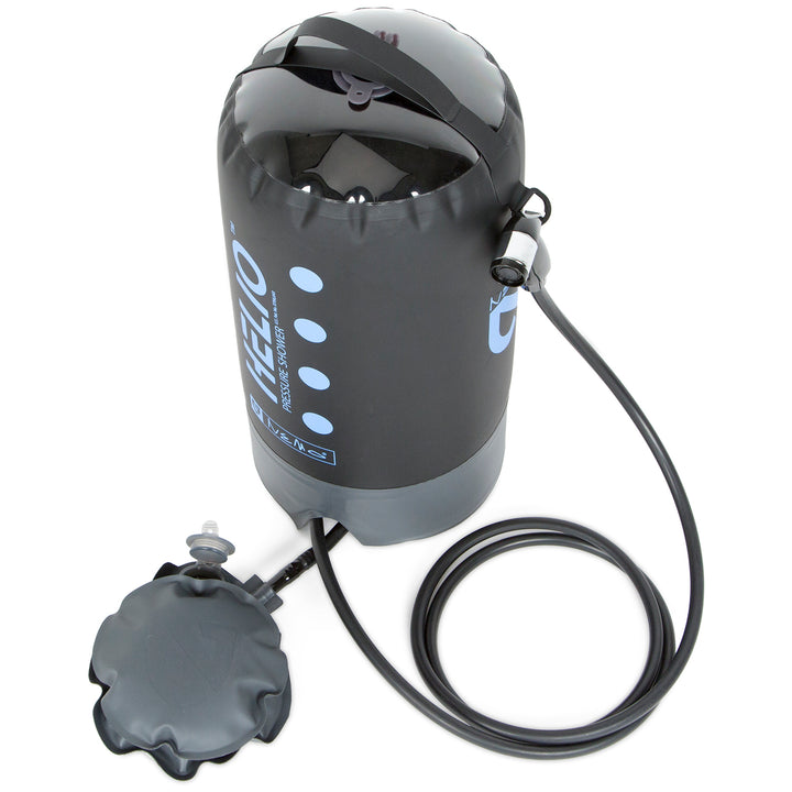 Nemo Helio Pressure Shower Black/Periwinkle