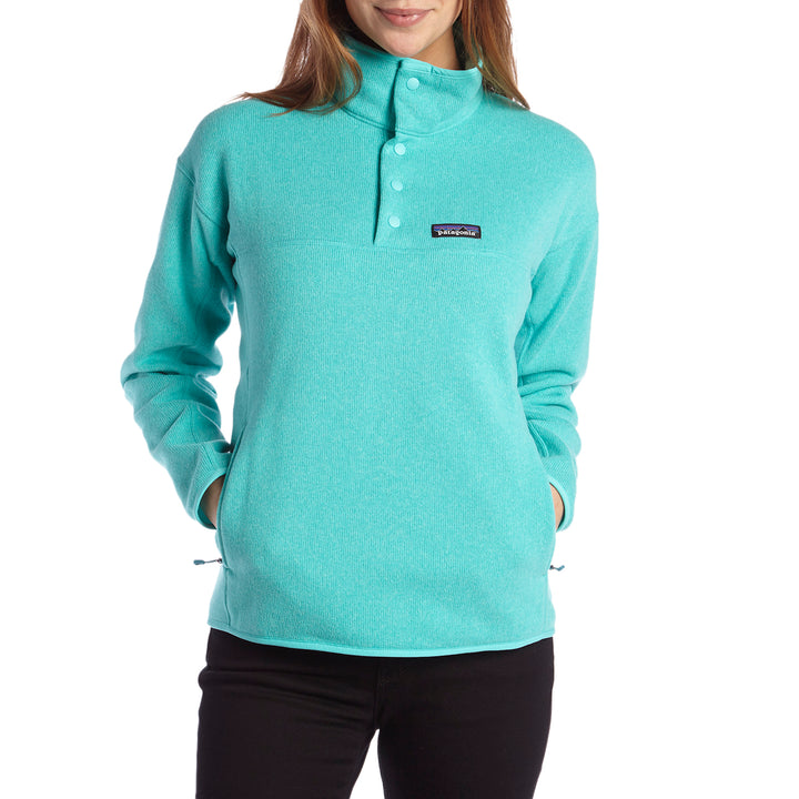 Patagonia Lightweight Better Sweater® Marsupial Pullover Sweater - Women's Bend Blue
