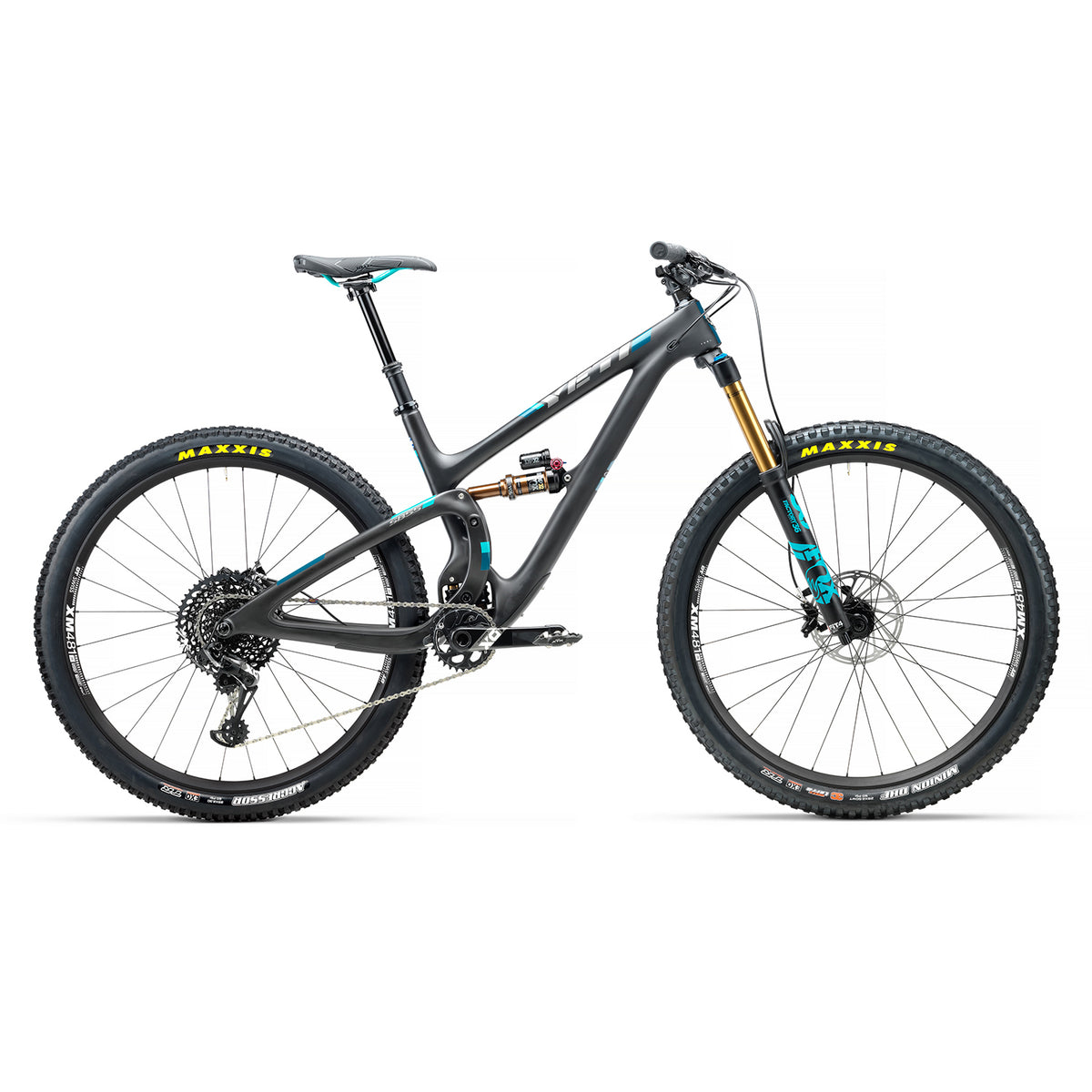 Yeti Cycles SB5.5 TURQ X01 Eagle Complete Mountain Bike 2018 Black