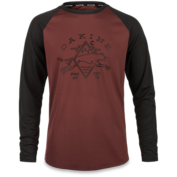 Dakine Dropout L/S Jersey Andorra/Black