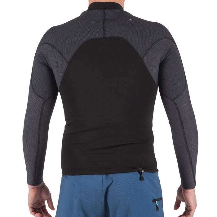 Rip Curl 1.5mm E-Bomb Long Sleeve Wetsuit Jacket Black