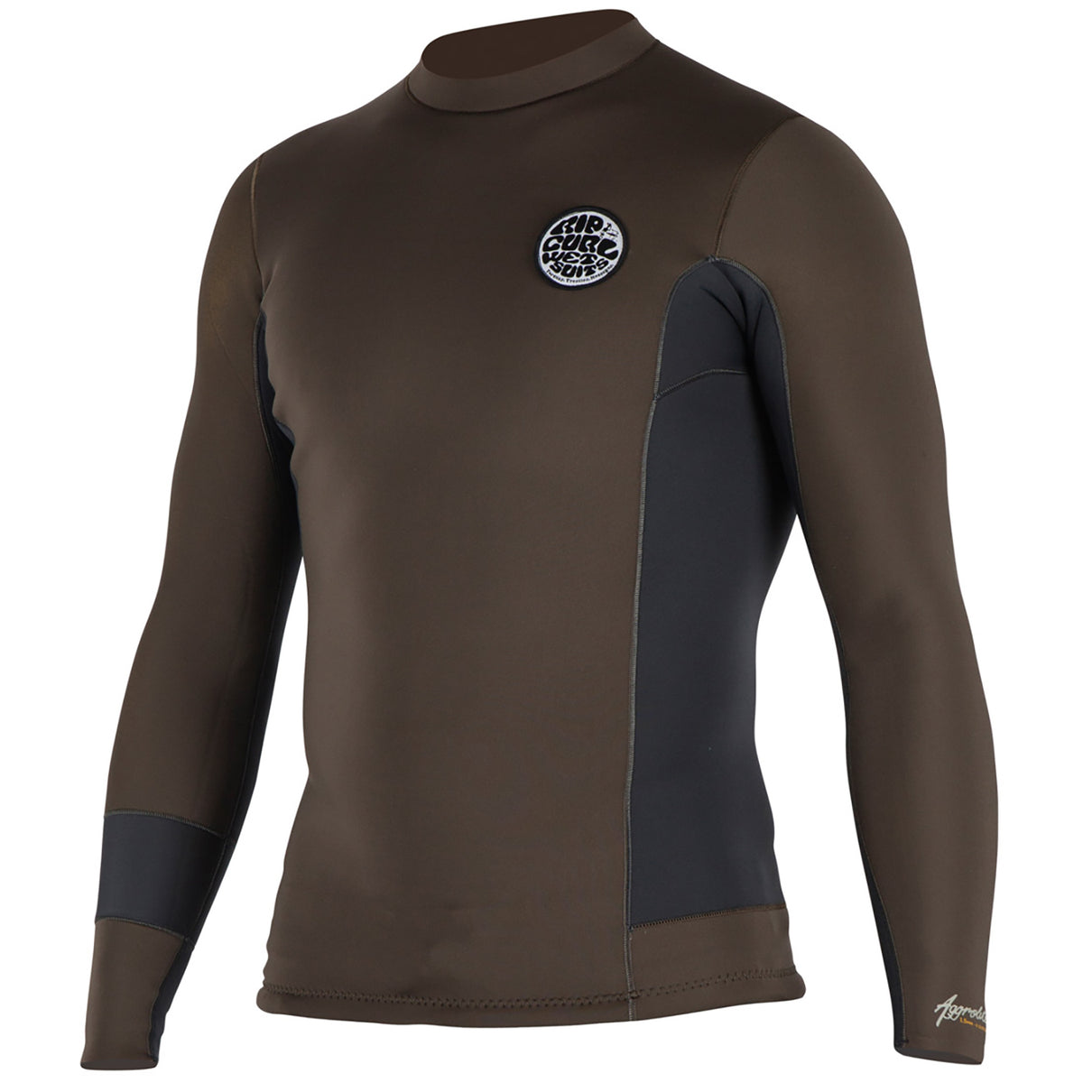 Rip Curl 1.5mm Aggrolite Long Sleeve Wetsuit Jacket Military Green