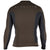 Rip Curl 1.5mm Aggrolite Long Sleeve Wetsuit Jacket Military Green