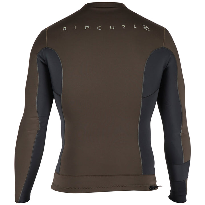 Rip Curl 1.5mm Aggrolite Long Sleeve Wetsuit Jacket Military Green