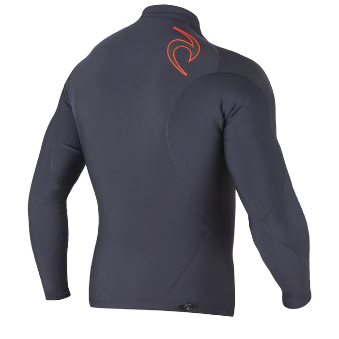 Rip Curl Flashbomb Hybrid Long Sleeve Wetsuit Jacket Black