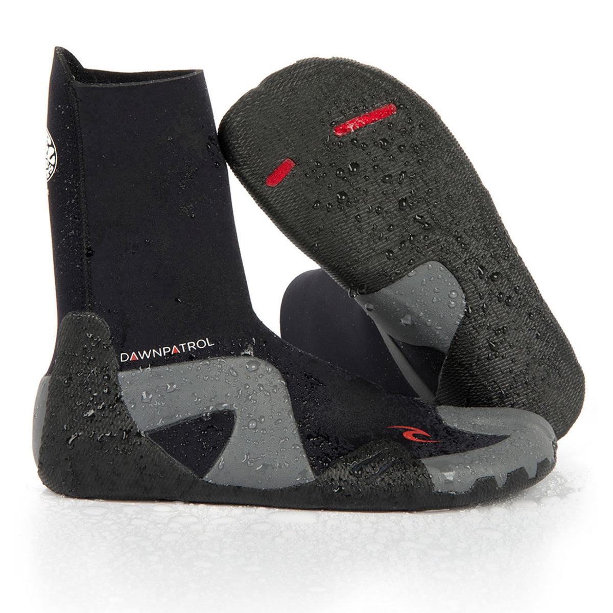 Rip Curl 3mm Dawn Patrol Split Toe Boots Black