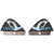Inland Surfer Winston 2.1'' Surf Fins Black