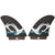 Inland Surfer Dundee 4.5'' Surf Fins Black