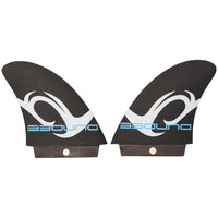 Inland Surfer Dundee 4.5'' Surf Fins Black::Black