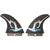 Inland Surfer Big Boy 4.5'' Surf Fins Black