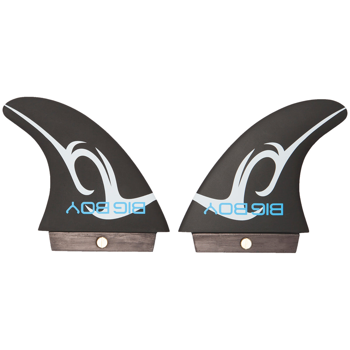 Inland Surfer Big Boy 4.5'' Surf Fins Black