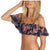 Billabong Let's Wander Ruffle Bikini Top - Women's Deep Sea Blue