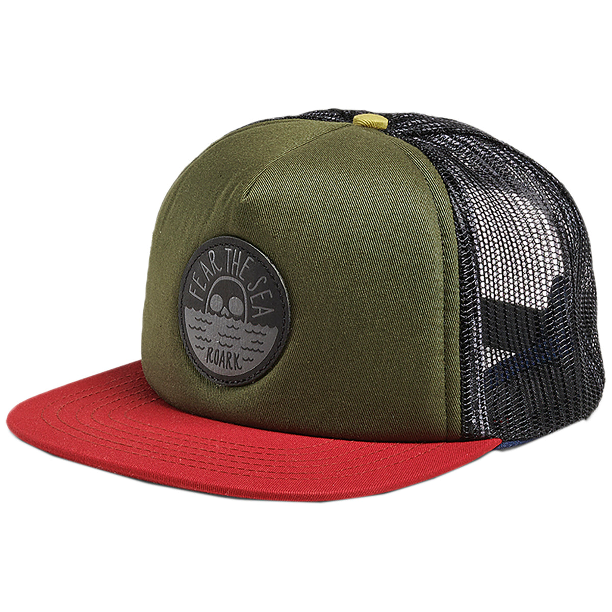 Roark Fear The Sea Trucker Hat Army