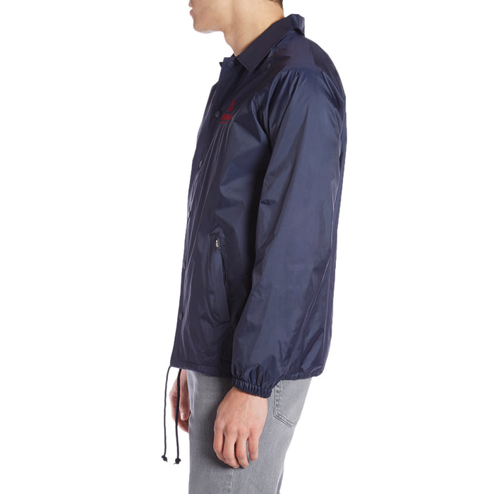 HUF WW Coaches Jacket Navy