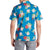Obey Clothing Kane Short-Sleeve Shirt Navy Multi